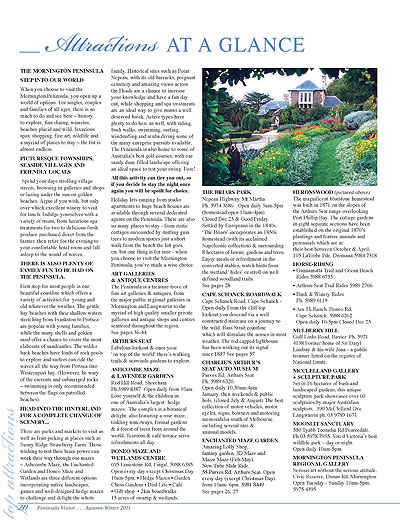 Peninsula Visitors Guide - Page 20