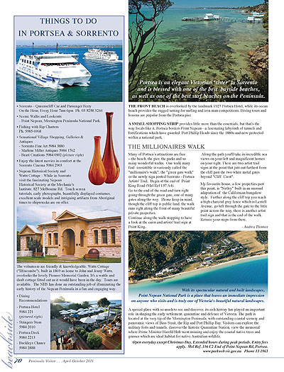Peninsula Visitors Guide - Page 70
