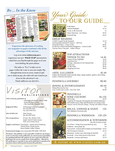 Peninsula Visitors Guide - Page 6