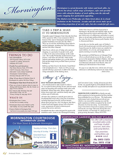 Peninsula Visitors Guide - Page 64