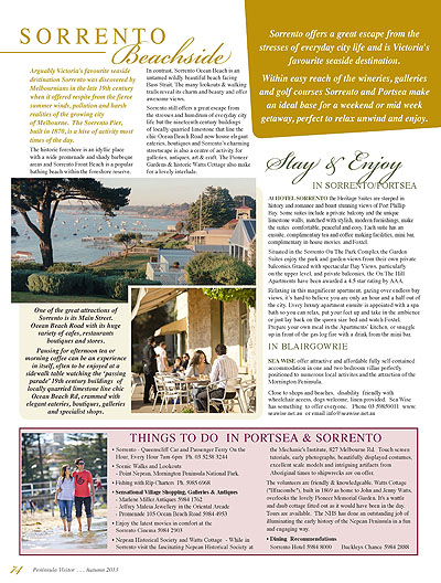 Peninsula Visitors Guide - Page 74