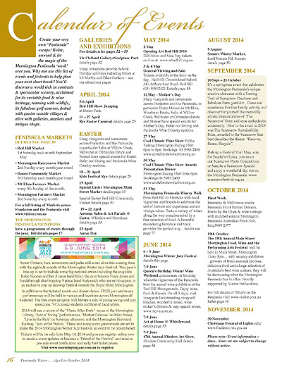 Peninsula Visitors Guide - Page 16