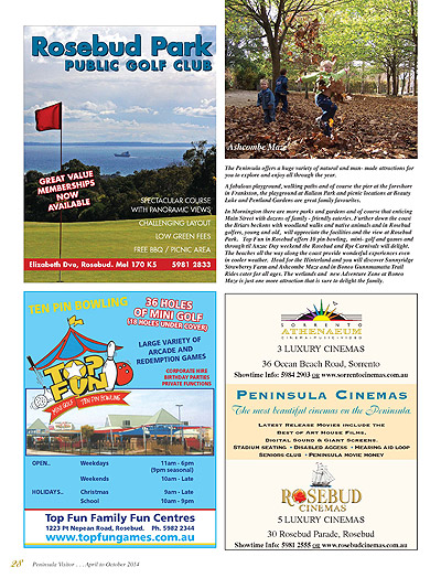 Peninsula Visitors Guide - Page 28
