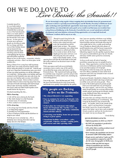 Peninsula Visitors Guide - Page 38