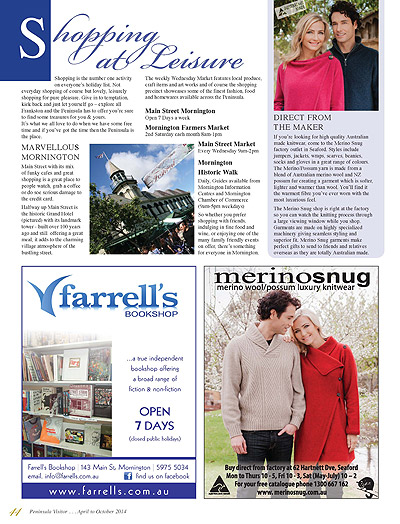Peninsula Visitors Guide - Page 44