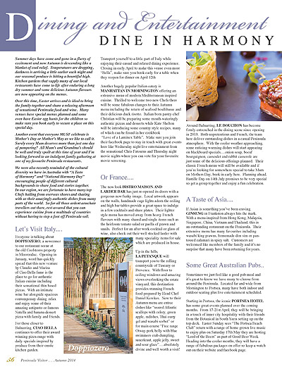 Peninsula Visitors Guide - Page 56