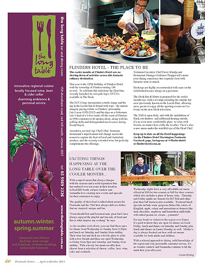 Peninsula Visitors Guide - Page 60