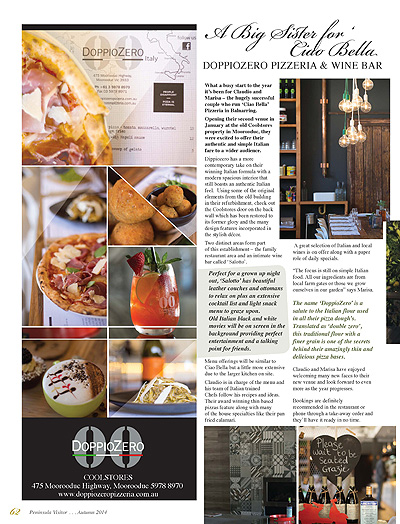 Peninsula Visitors Guide - Page 62