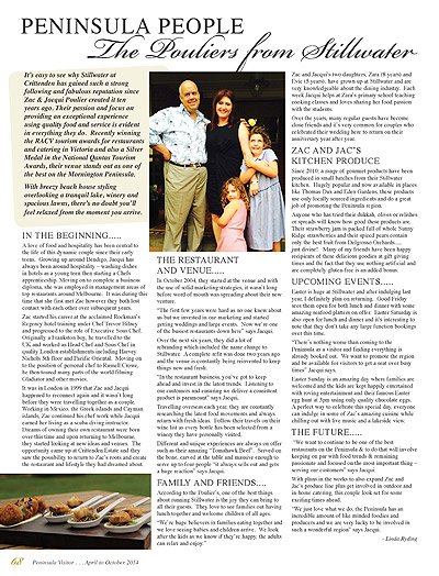 Peninsula Visitors Guide - Page 68