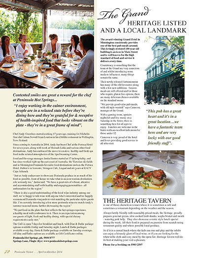 Peninsula Visitors Guide - Page 72