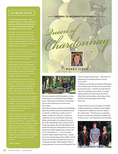 Peninsula Visitors Guide - Page 84