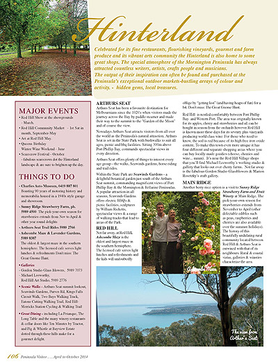Peninsula Visitors Guide - Page 106
