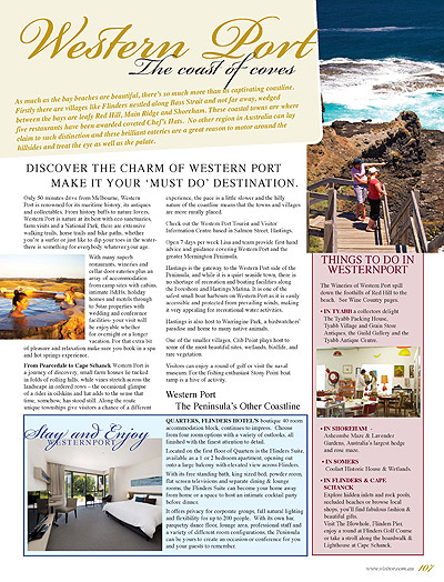 Peninsula Visitors Guide - Page 107