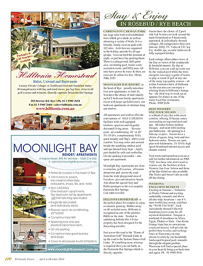 Peninsula Visitors Guide - Page 110