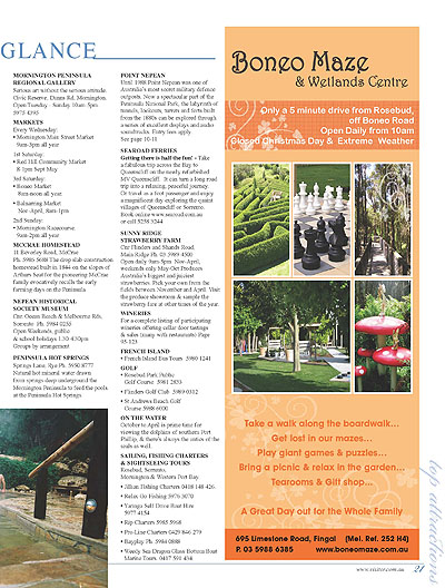 Peninsula Visitors Guide - Page 21