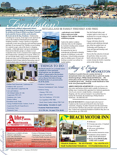 Peninsula Visitors Guide - Page 58