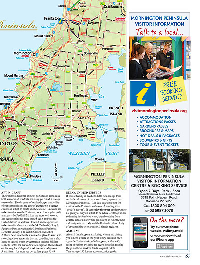 Peninsula Visitors Guide - Page 67