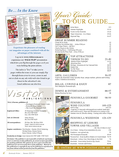 Peninsula Visitors Guide - Page 6