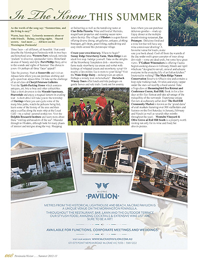 Peninsula Visitors Guide - Page 8