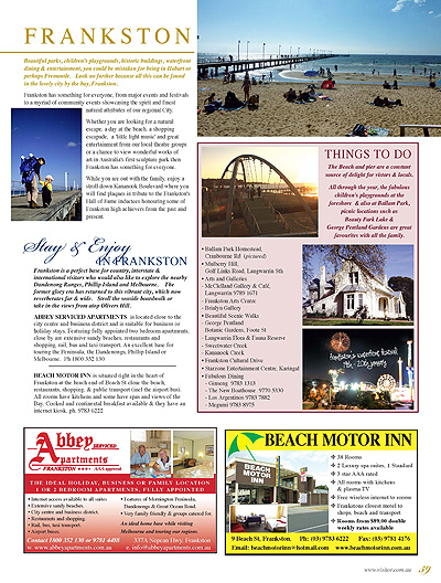 Peninsula Visitors Guide - Page 59
