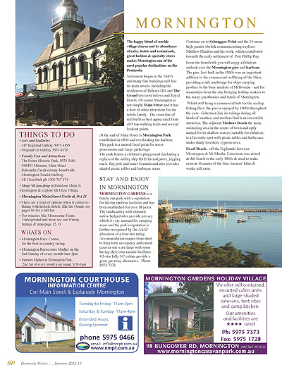 Peninsula Visitors Guide - Page 60