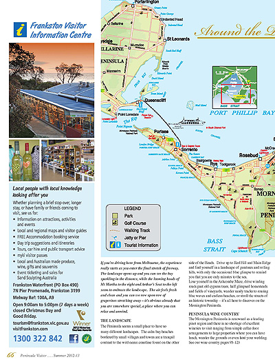 Peninsula Visitors Guide - Page 66