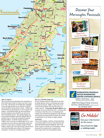 Peninsula Visitors Guide - Page 67