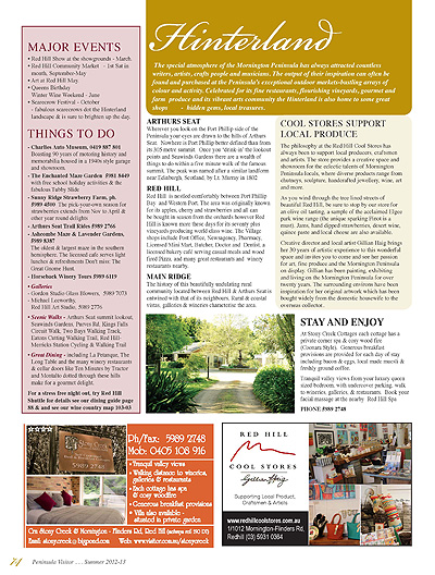 Peninsula Visitors Guide - Page 74