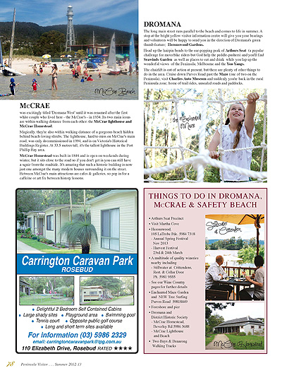 Peninsula Visitors Guide - Page 78