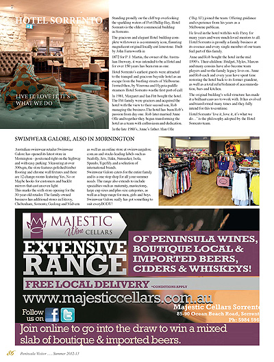 Peninsula Visitors Guide - Page 86