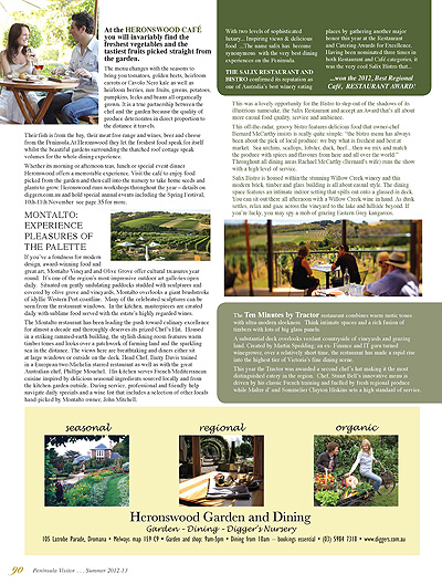 Peninsula Visitors Guide - Page 90