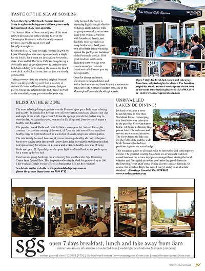 Peninsula Visitors Guide - Page 91
