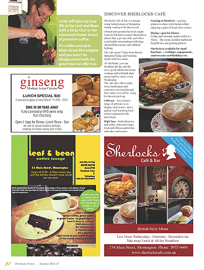 Peninsula Visitors Guide - Page 92