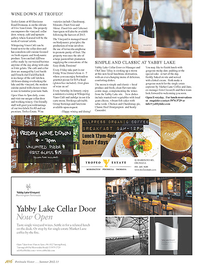 Peninsula Visitors Guide - Page 106