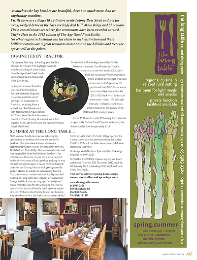 Peninsula Visitors Guide - Page 117