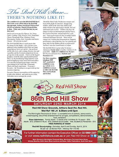 Peninsula Visitors Guide - Page 20