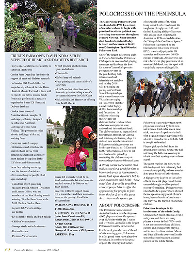 Peninsula Visitors Guide - Page 22