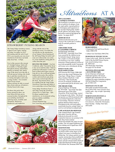 Peninsula Visitors Guide - Page 30