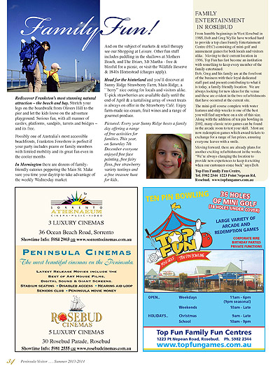 Peninsula Visitors Guide - Page 34