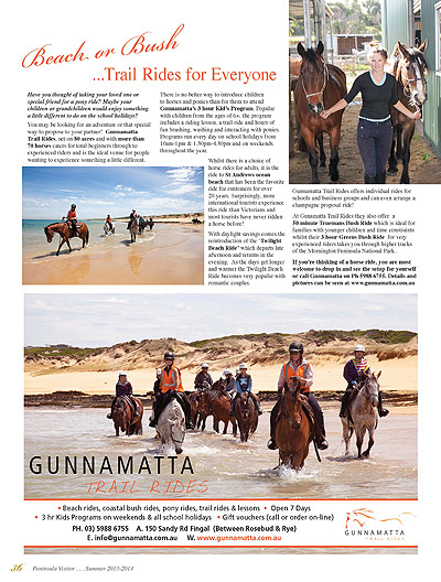 Peninsula Visitors Guide - Page 36