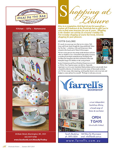Peninsula Visitors Guide - Page 56