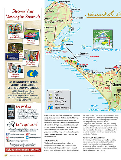 Peninsula Visitors Guide - Page 66