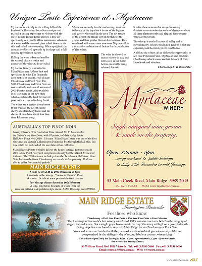 Peninsula Visitors Guide - Page 103