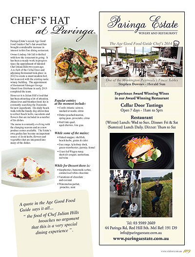 Peninsula Visitors Guide - Page 109
