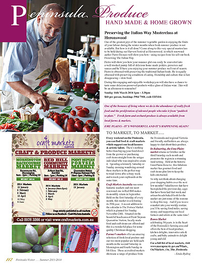 Peninsula Visitors Guide - Page 112