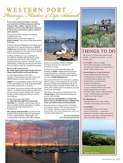 Peninsula Visitors Guide - Page 121