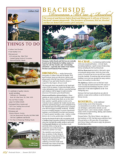 Peninsula Visitors Guide - Page 124