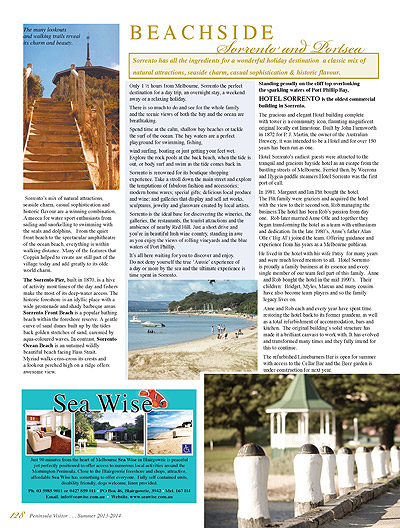 Peninsula Visitors Guide - Page 128