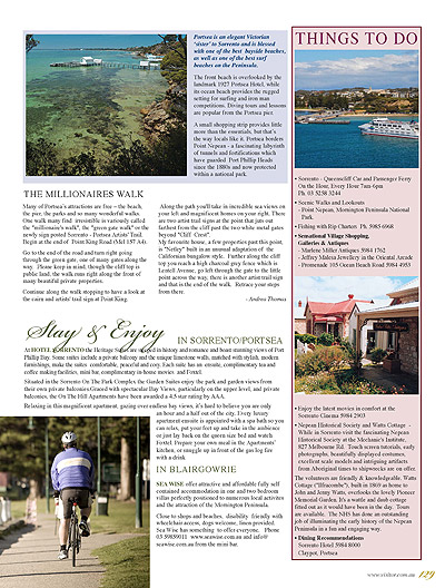 Peninsula Visitors Guide - Page 129