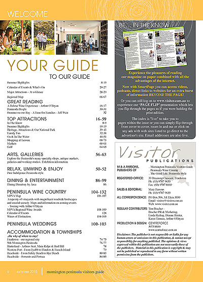 Peninsula Visitors Guide - Page 6